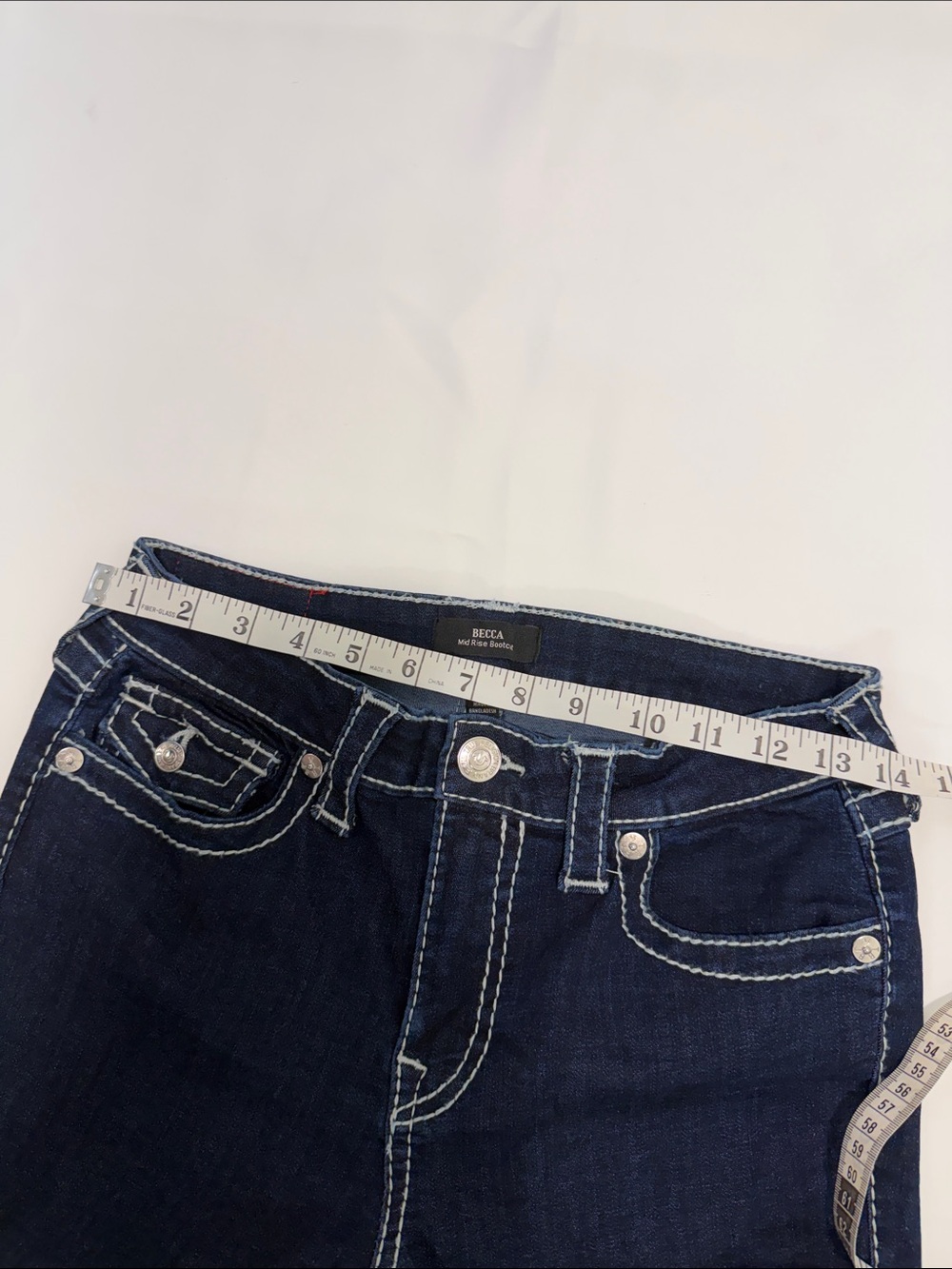 TRUE RELIGION JENNIE BIG T CURVY SKINNY JEAN! - Picture 9 of 11